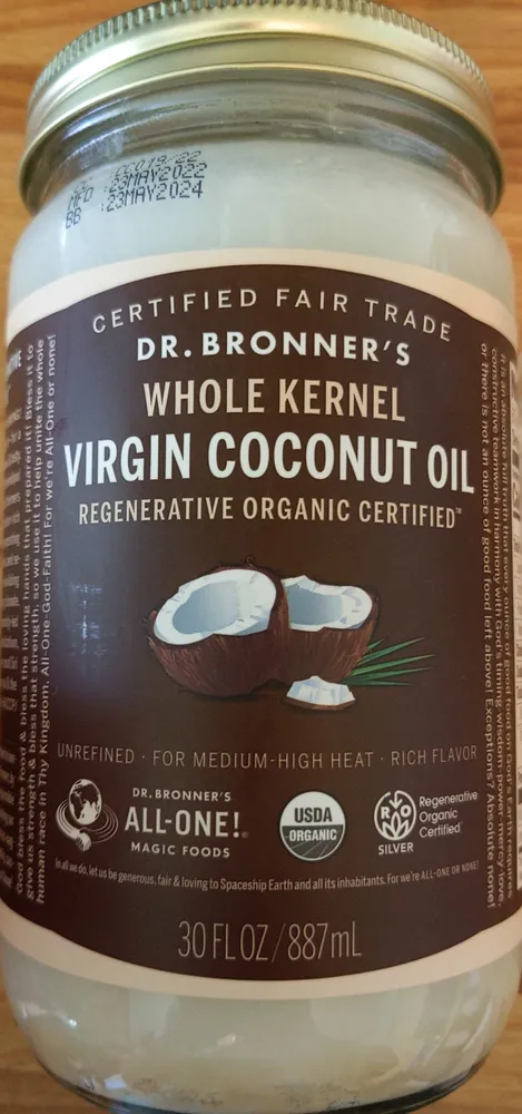 Organic Virgin Coconut Oil