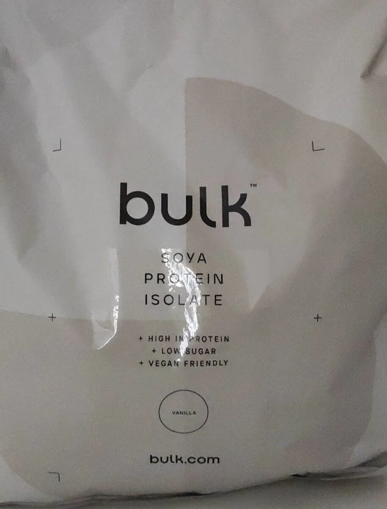 Bulk soya protein isolate