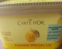 Sorbet citron - Carte d'Or