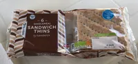 Wholemeal sandwich thins
