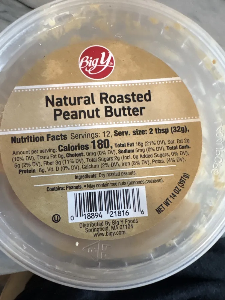 Natural Roadted Peanut Butter