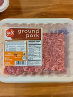 ground pork