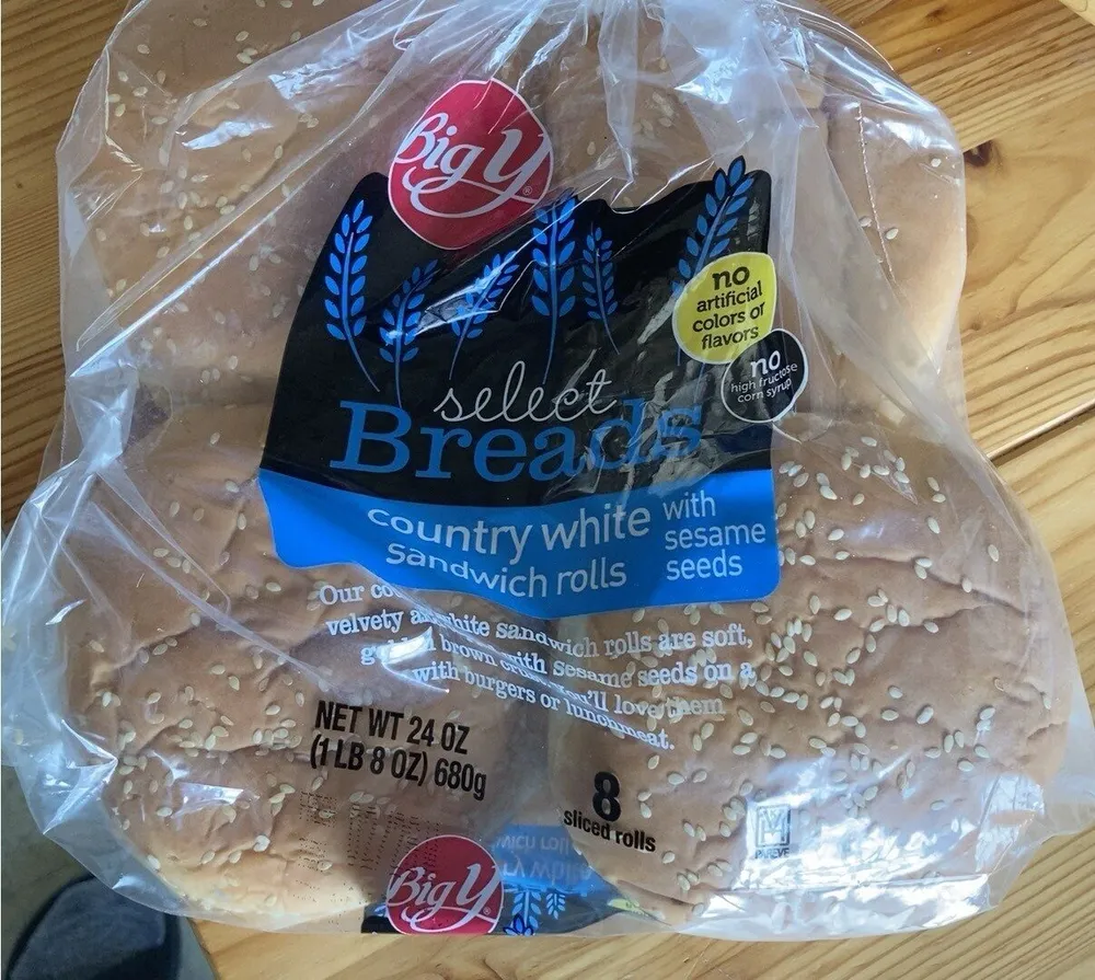 Country white sandwich rolls
