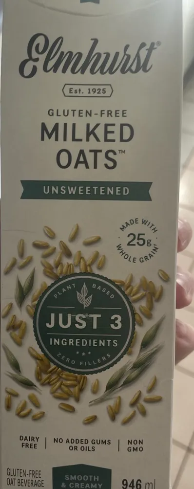 Milked Oats Unsweetened