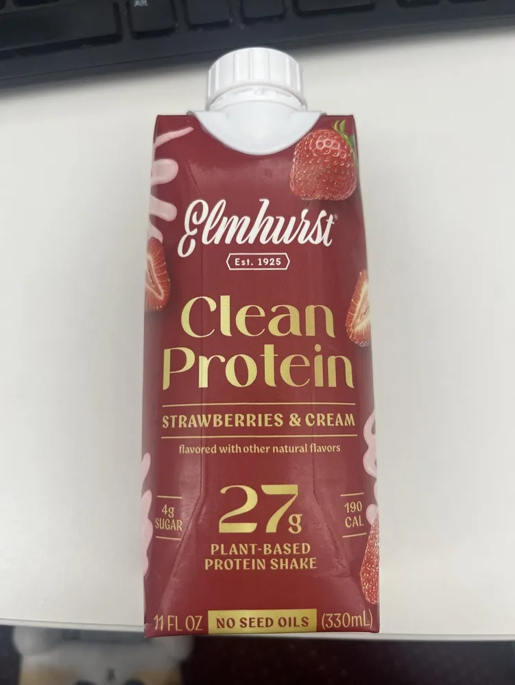 Clean Protein Strawberries & Cream