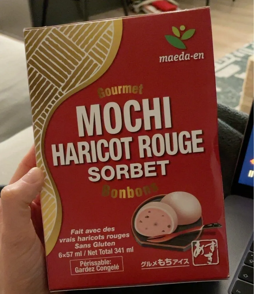 Mochi haricot rouge sorbet