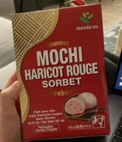 Mochi haricot rouge sorbet