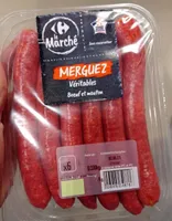 Merguez végétales boeuf et mouton