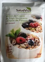 Muesli de Copos de Trigo Sarraceno y Copos de Piñones
