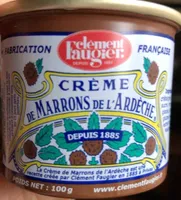 Crème de marrons de l’Ardèche