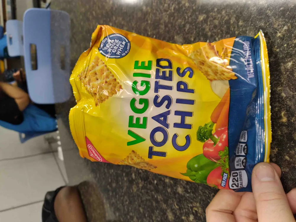 Veggie toasted chips