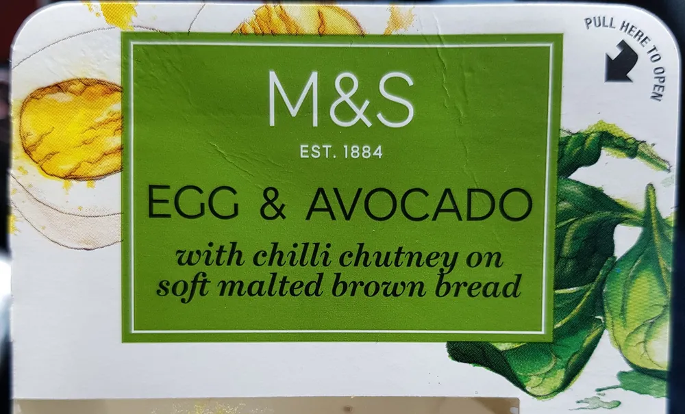 Egg avocado