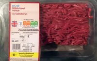 British beef mince