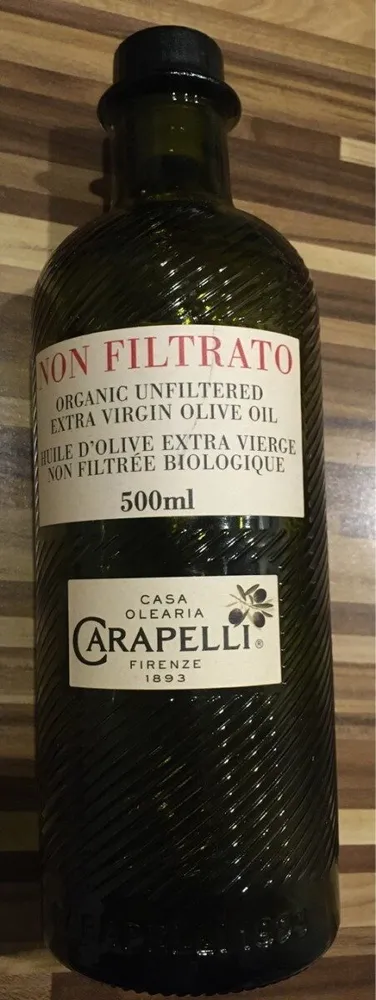 Huile d'olive extra vierge non filtrée biologique