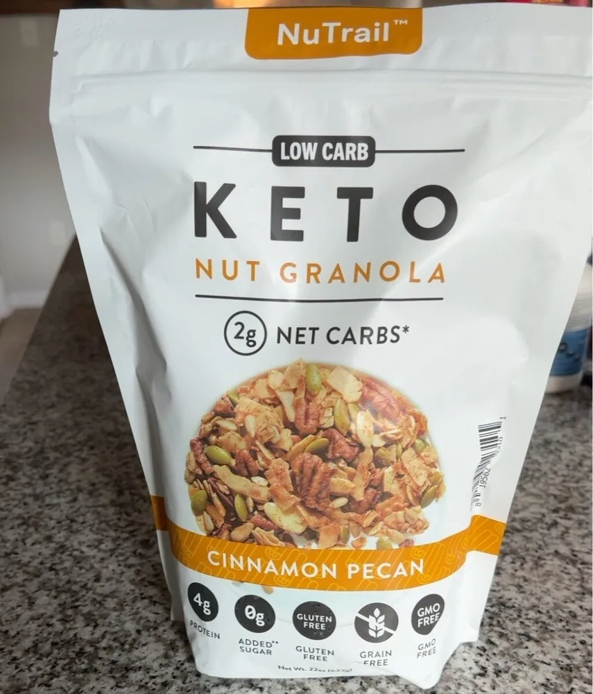 keto nut Granola cinnamon pecan