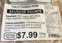 Sausage rounds