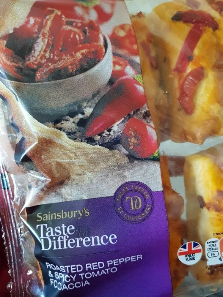 Red Peper & Spicy Tomato Focaccia