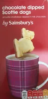Chocolate dipped scottie dogs