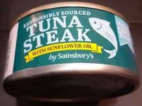 Tuna Steak with sunflower oil