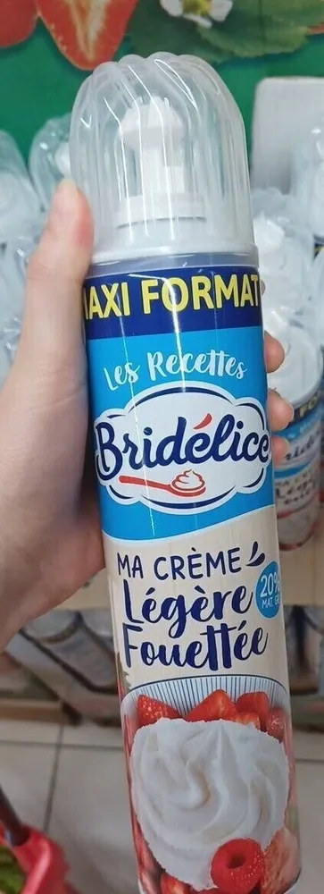 Ma crème légère fouettée