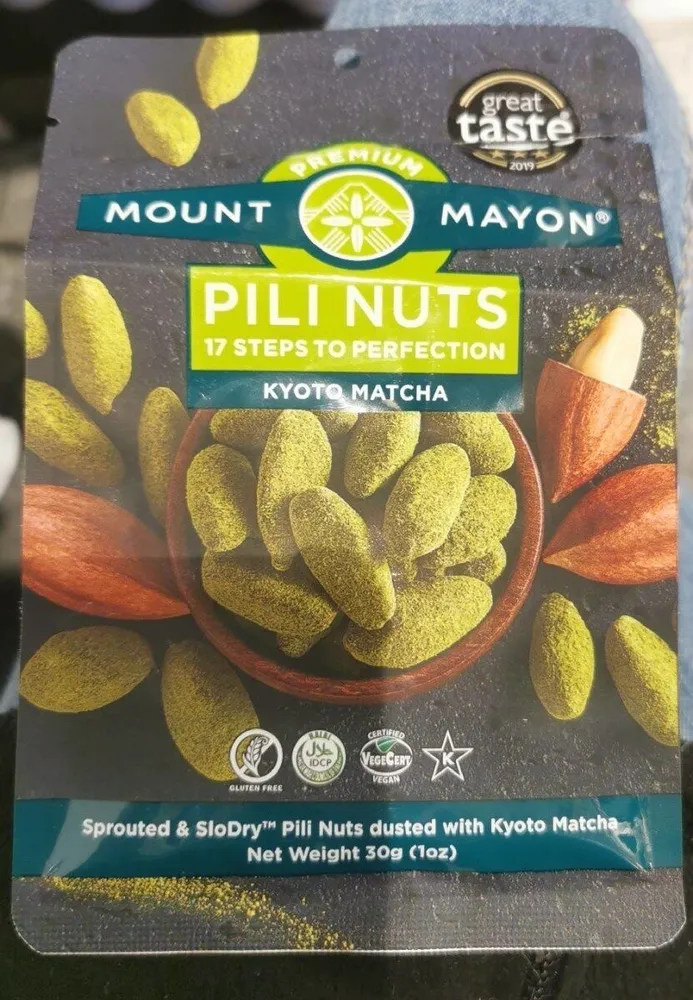 Pili nuts Kyoto matcha
