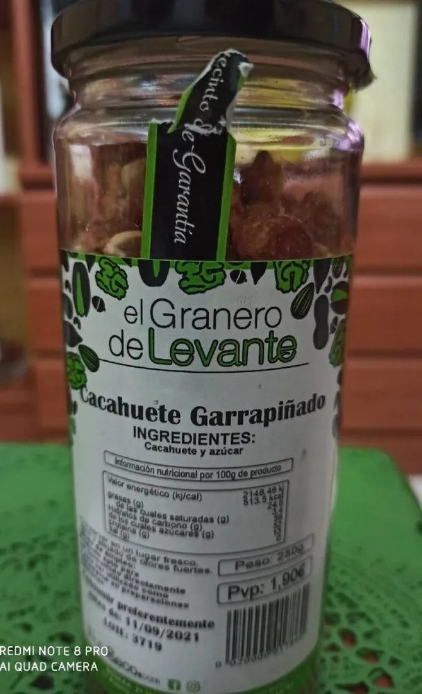 Cacahuete Garrapiñado