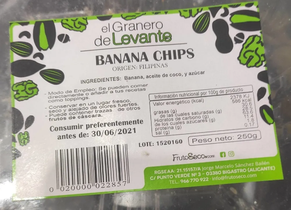 Banana chips