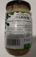 Crema de avellana y chocolate blanco