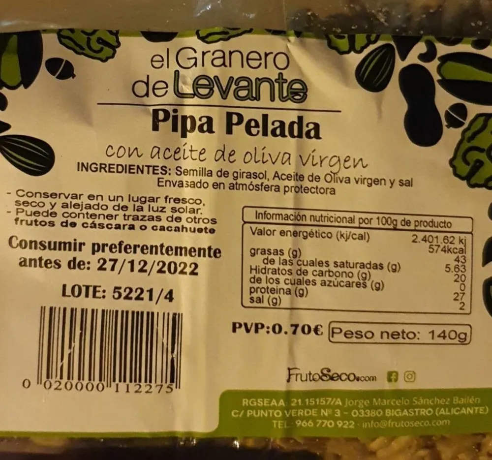 Pipa pelada