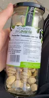 Pistacho tostado con sal