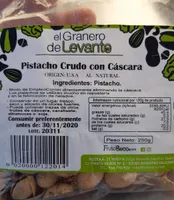 Pistacho crudo