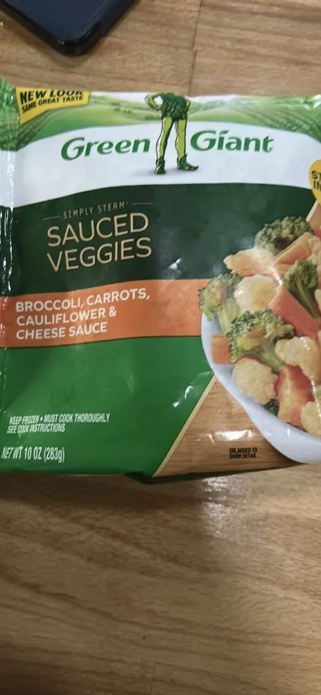 Sauced Veggies Broccoli, Carrots, Cauliflower & Cheese Sauce