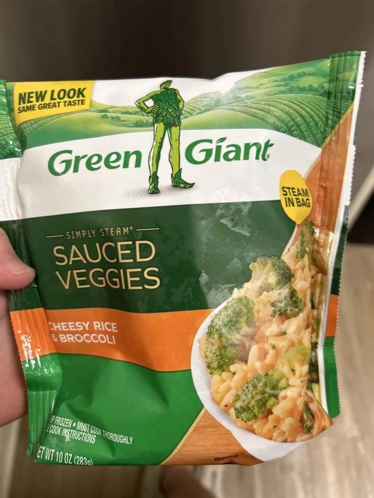 Sauced Veggies Cheesy Rice & Broccoli