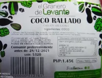 Coco rallado