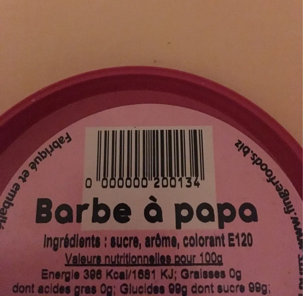 Barbe à papa