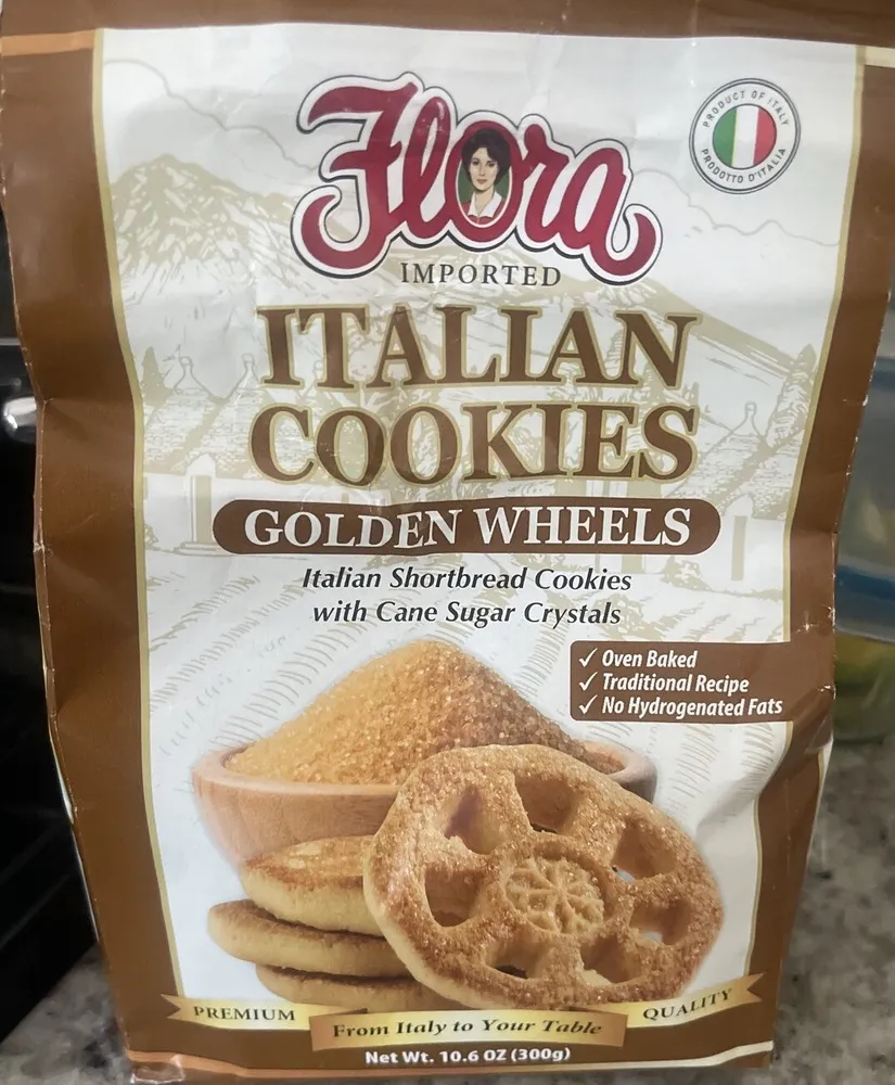 Italian Shortbread Cookies Golden Wheels