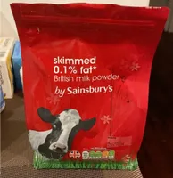 Skimmed British milk powder