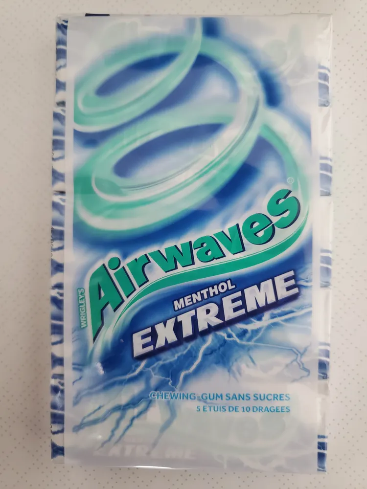 Menthol Extreme Chewing-gum sans sucres