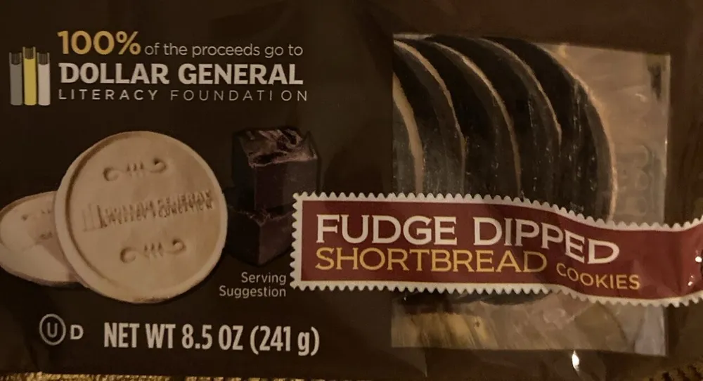 Fudge Dipped Shortbread Cookies
