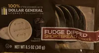 Fudge Dipped Shortbread Cookies