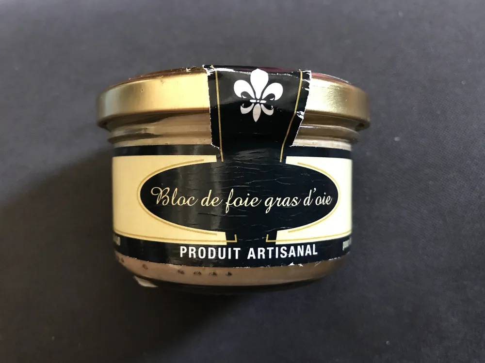 Bloc de foie gras d'oie