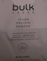 Vegan protein powder