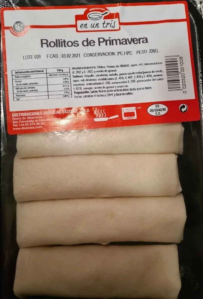 Rollitos de primavera
