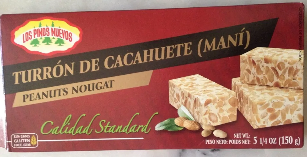 Turron de cacahuete