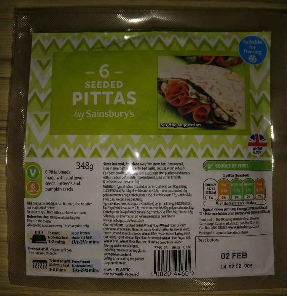 Seeded Pittas