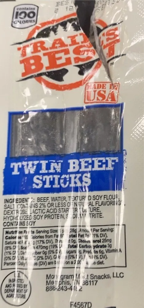 Frozen Beef Sticks