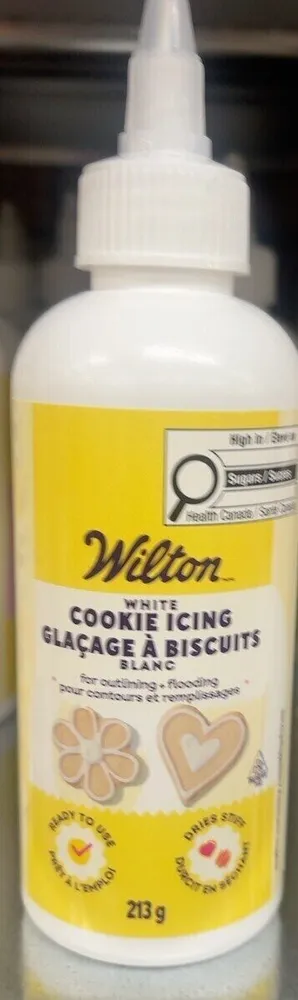 Glaçage à biscuits blanc