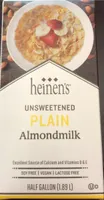 Unsweetened plain almond milk
