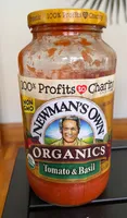 Organic Tomato & Basil Pasta Sauce