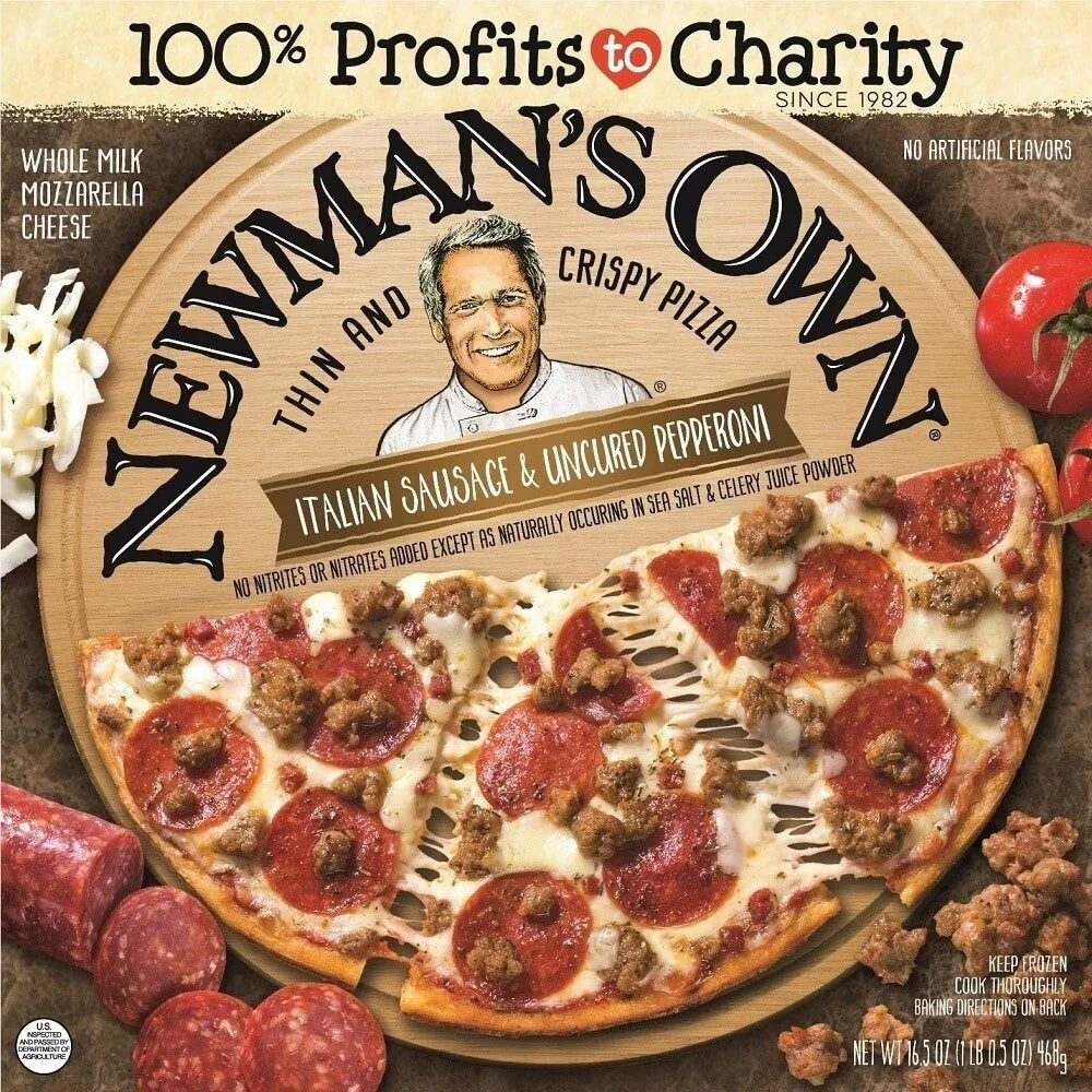 Thin & Crispy Crust Italian Sausage & Uncured Pepperoni Pizza